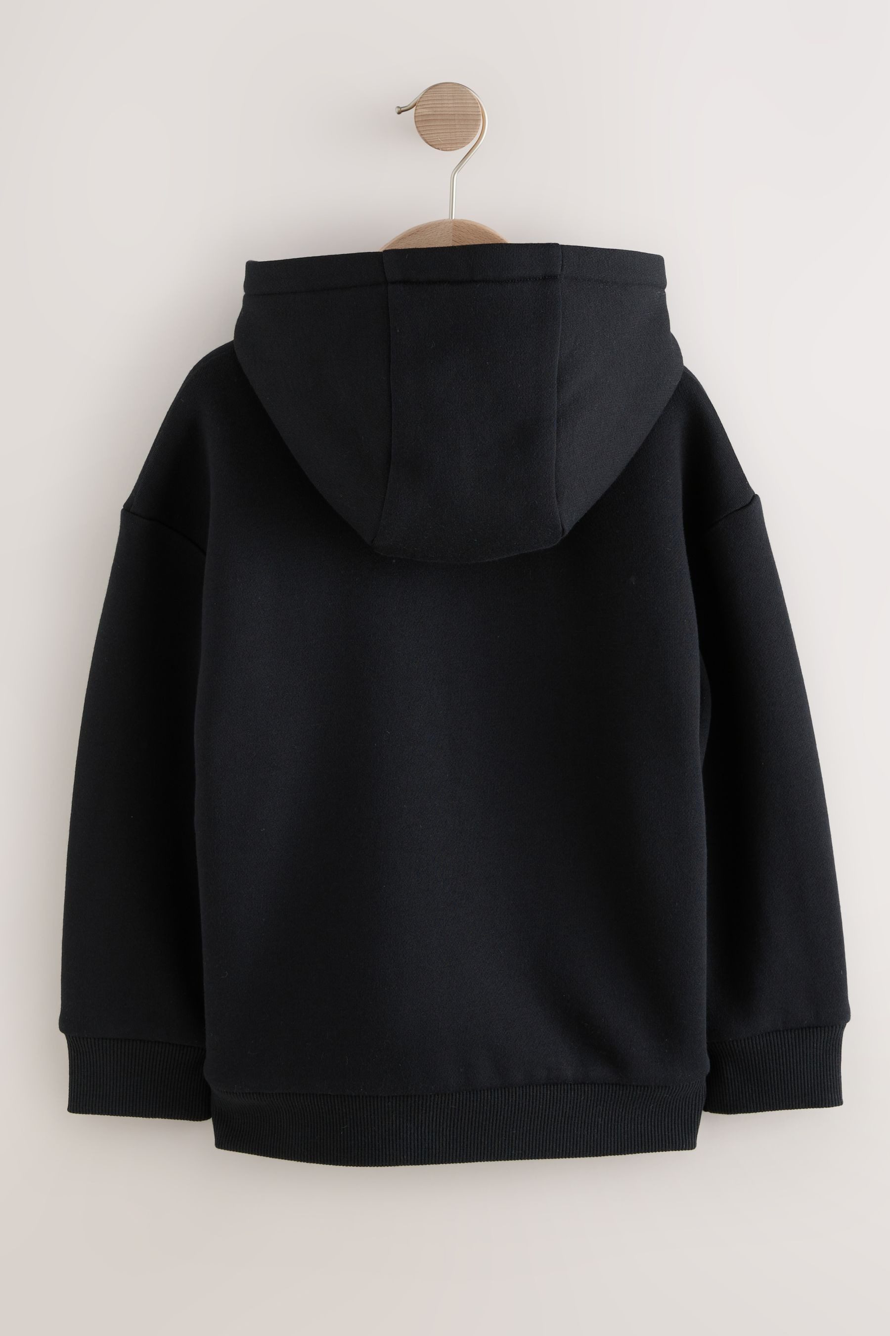 Next Kapuzenfleecejacke Kapuzenjacke aus Teddyfleece mit Reissverschluss (1-St)