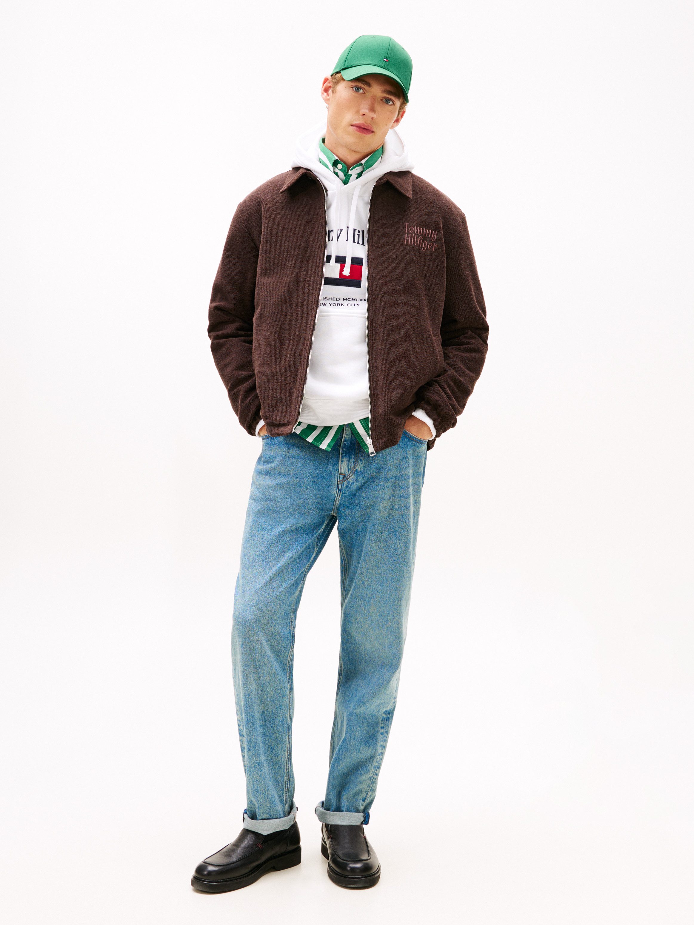 Tommy Hilfiger Tapered-fit-Jeans HARLEM mit Fade-Effekten