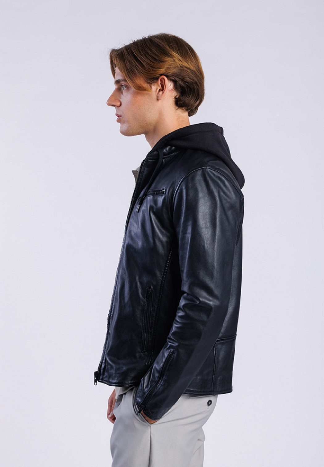 Freaky Nation Lederjacke All Year-FN SSW