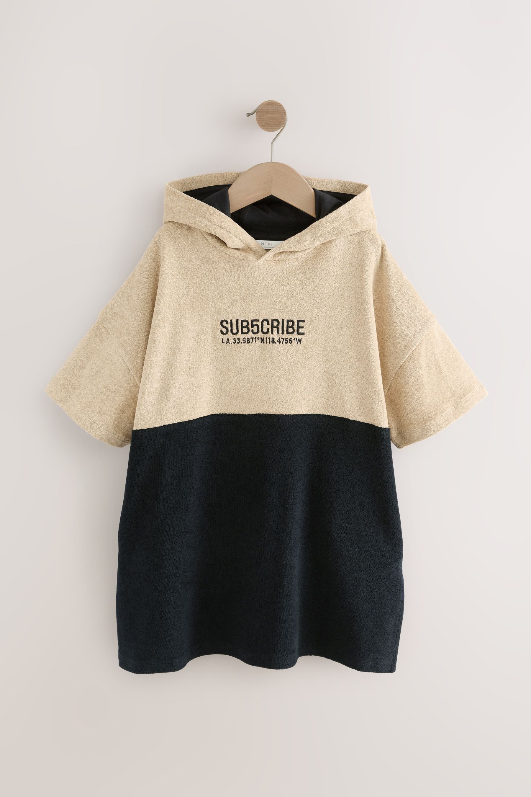 Next Badeponcho Frottee-Poncho aus 100 % Baumwolle, günstig online kaufen