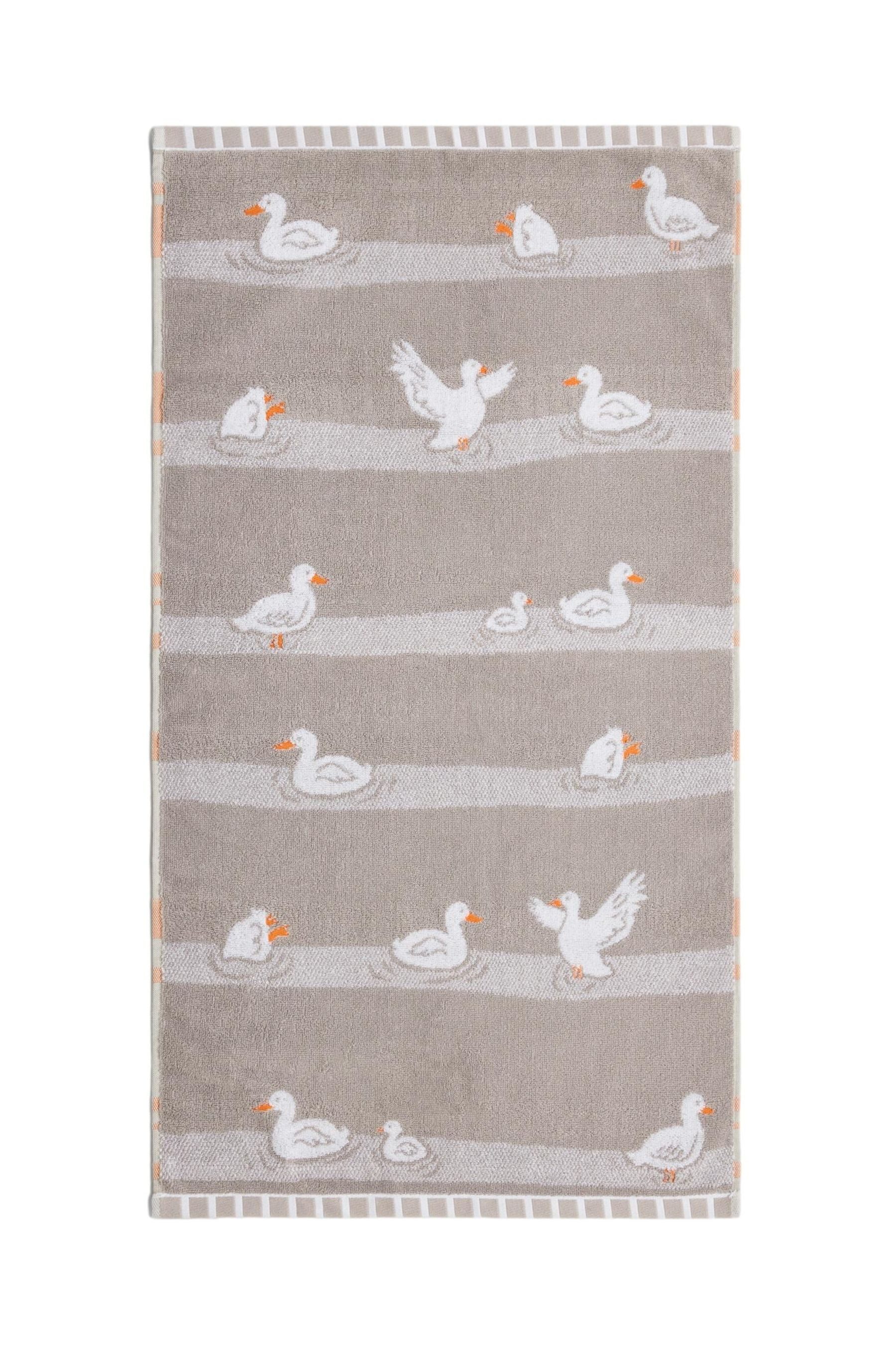 Next Handtuch Handtuch mit schwimmenden Enten, (1-St)