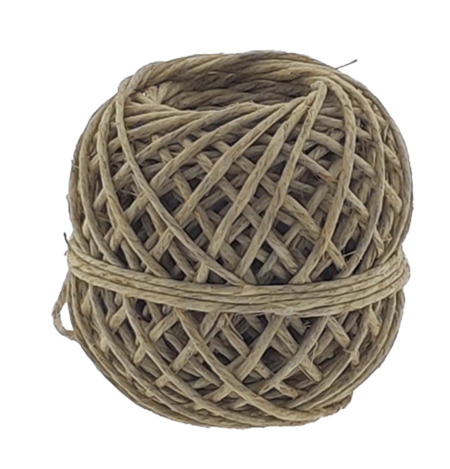 varivendo Bindedraht 1 x Bindfaden Mittelstark, 20 m, (Rolle, 1St), Kordel Seil Garn-Natur Pflanzenbinder Paketschnur Gartenschnur