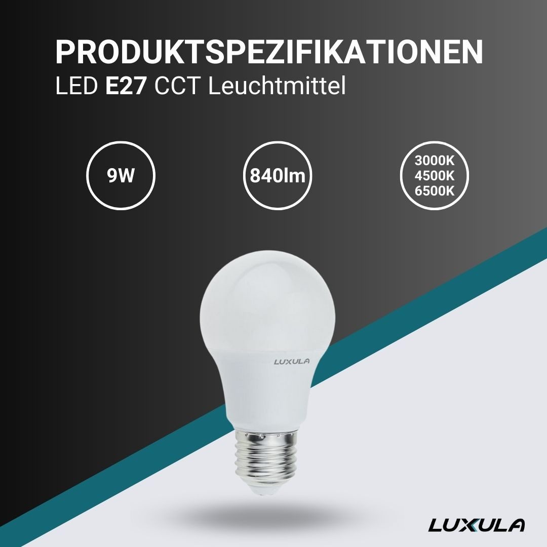 LUXULA LED-Leuchtmittel LUXULA LED-Leuchtmittel E27