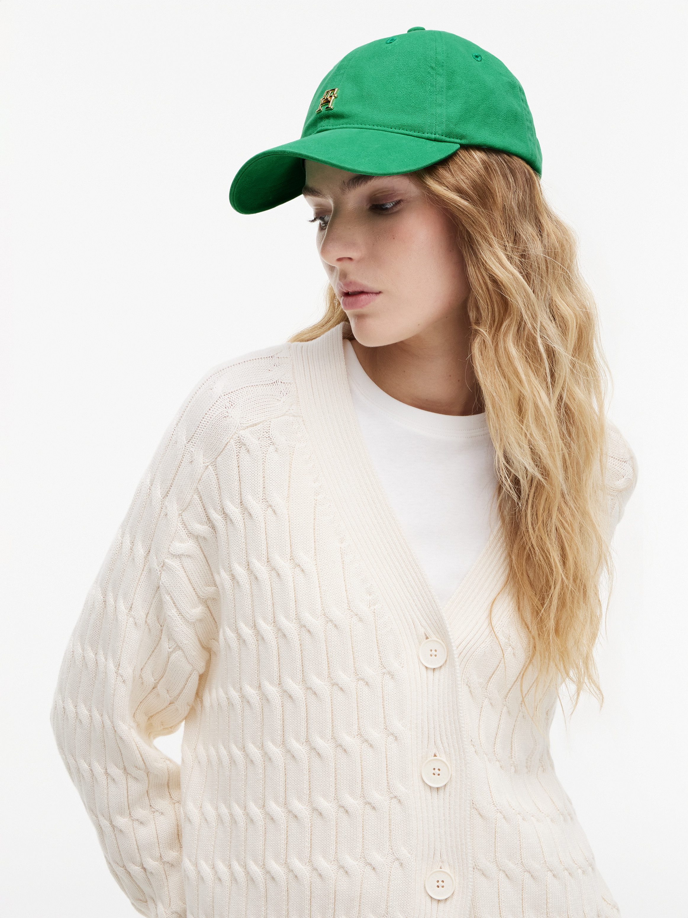 Tommy Hilfiger Baseball Cap TH ELEVATED CHIC WASHED mit Luftösen