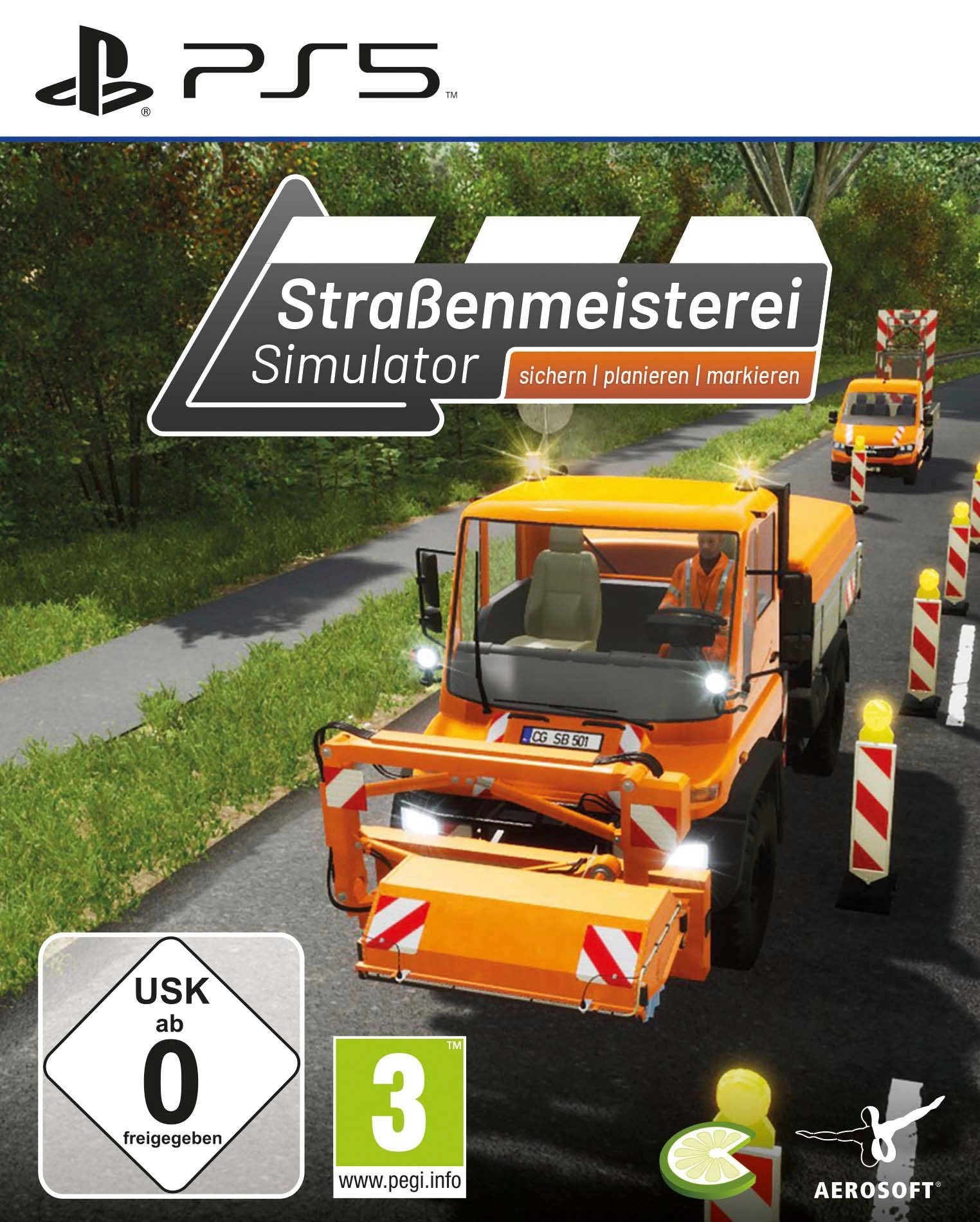 Straßenmeisterei Simulator (Blu-ray Disc), PlayStation 5