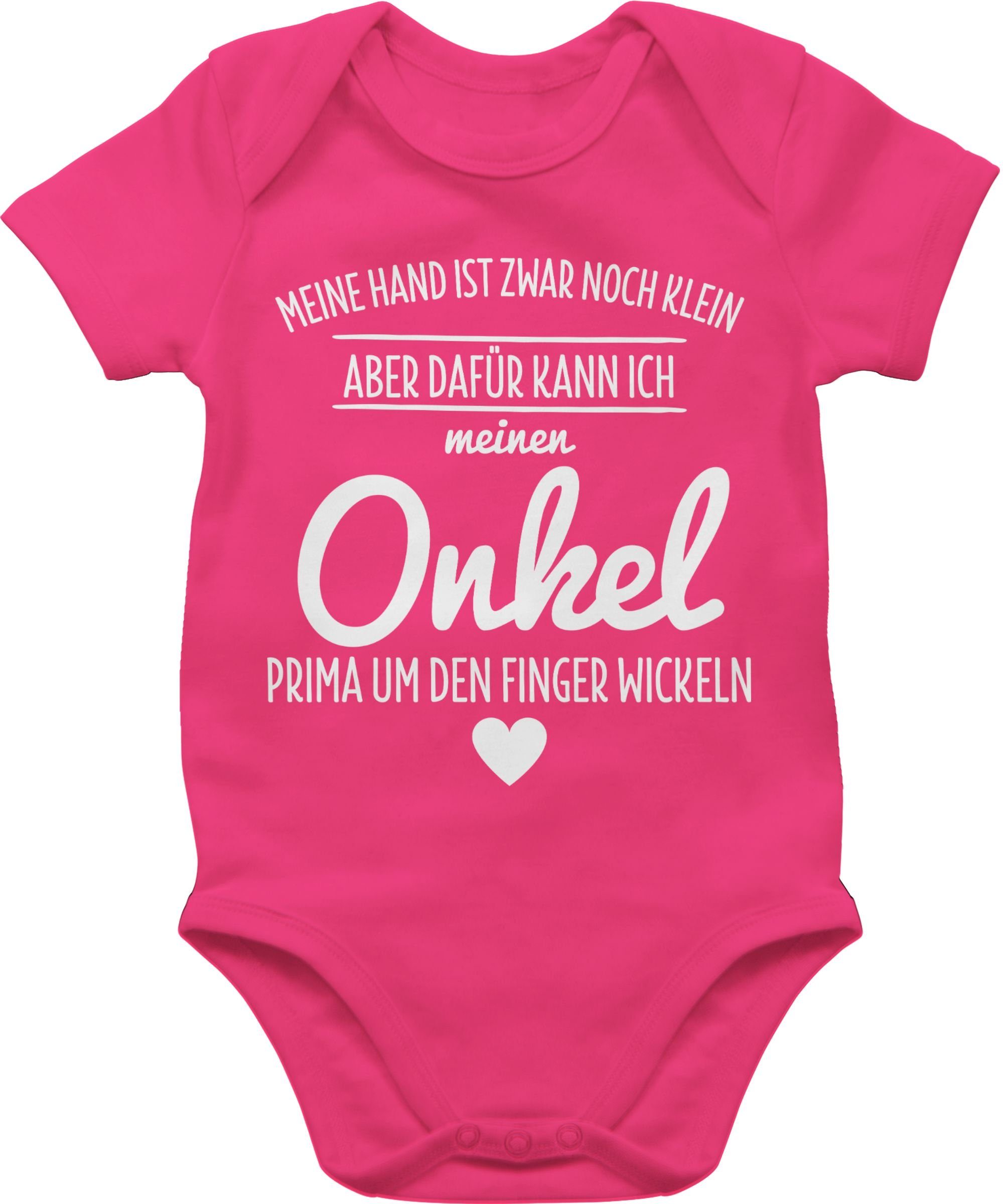 Shirtracer Shirtbody »Onkel um den Finger wickeln Statement Sprüche