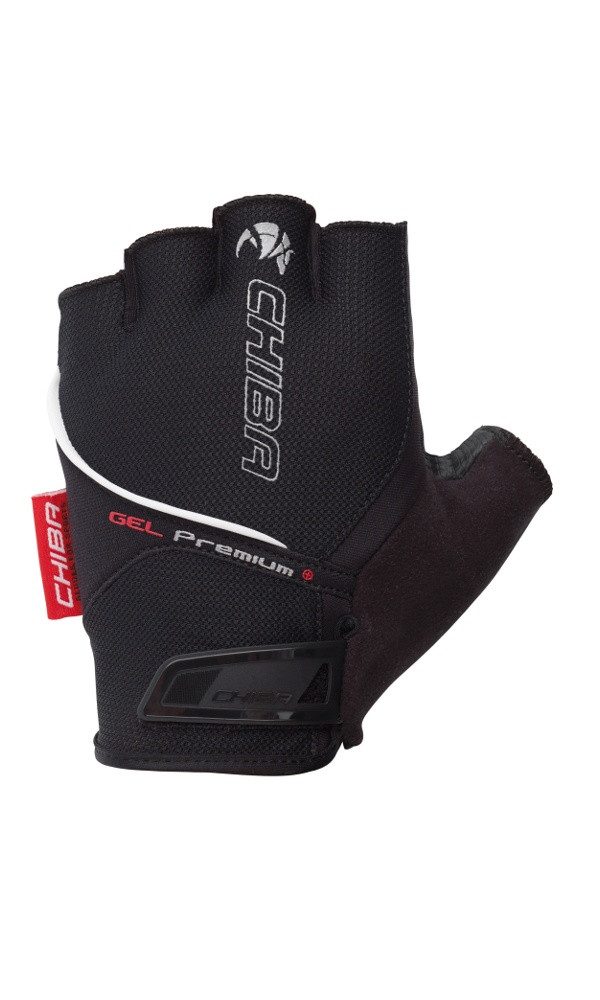 Chiba Fahrradhandschuhe Gel Premium schwarz