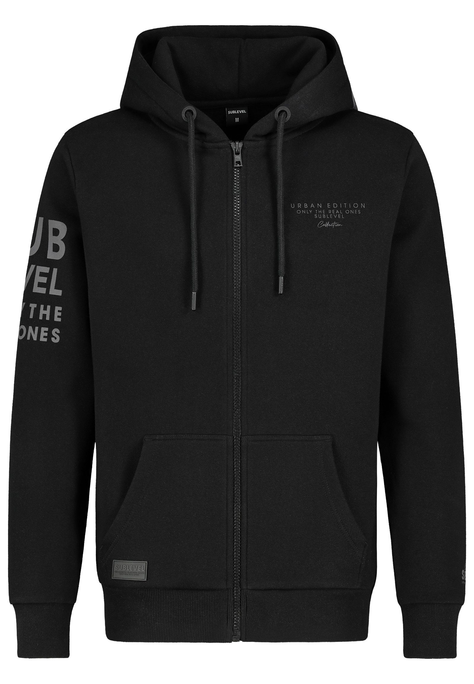 SUBLEVEL Sweatjacke Herren Sweat Jacke Hoodie Kapuzenpullover Übergangs Her günstig online kaufen