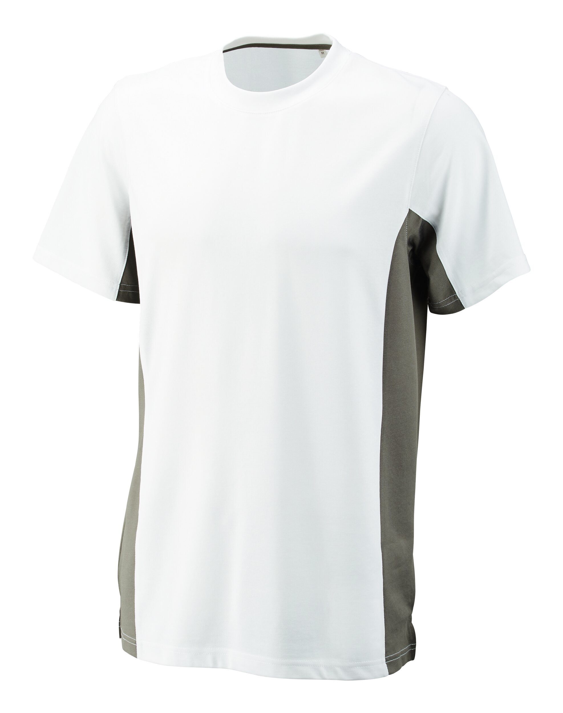 Promodoro Funktionsshirt T-shirt Function Contrast, Größe 3XL, weiß-grau