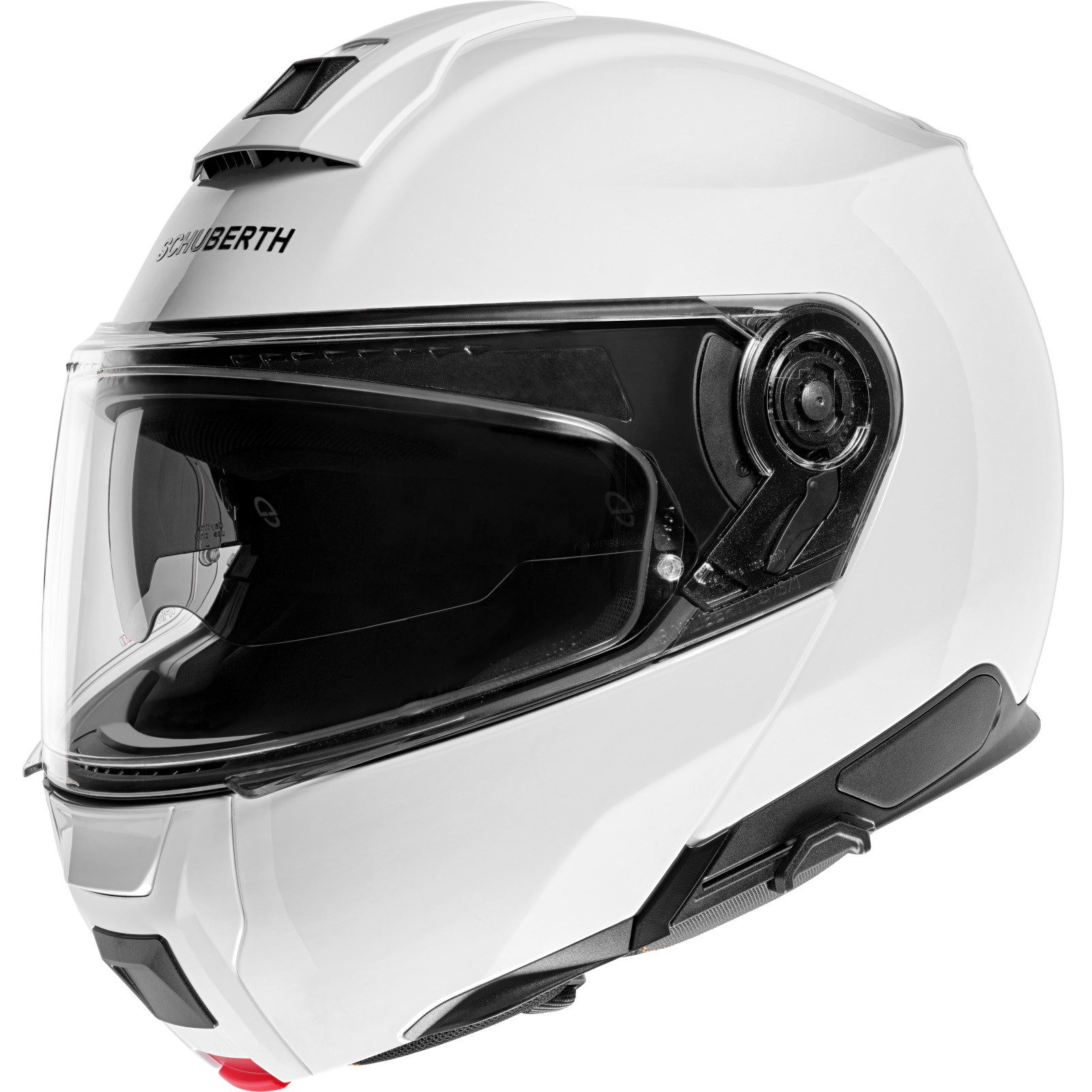 Schuberth Motorradhelm Schuberth C5 Klapphelm Glossy White XL (1er Set)