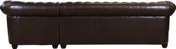 Home affaire Chesterfield-Sofa Rysum L-Form, Chesterfield-Optik, langer Schenkel links oder rechts