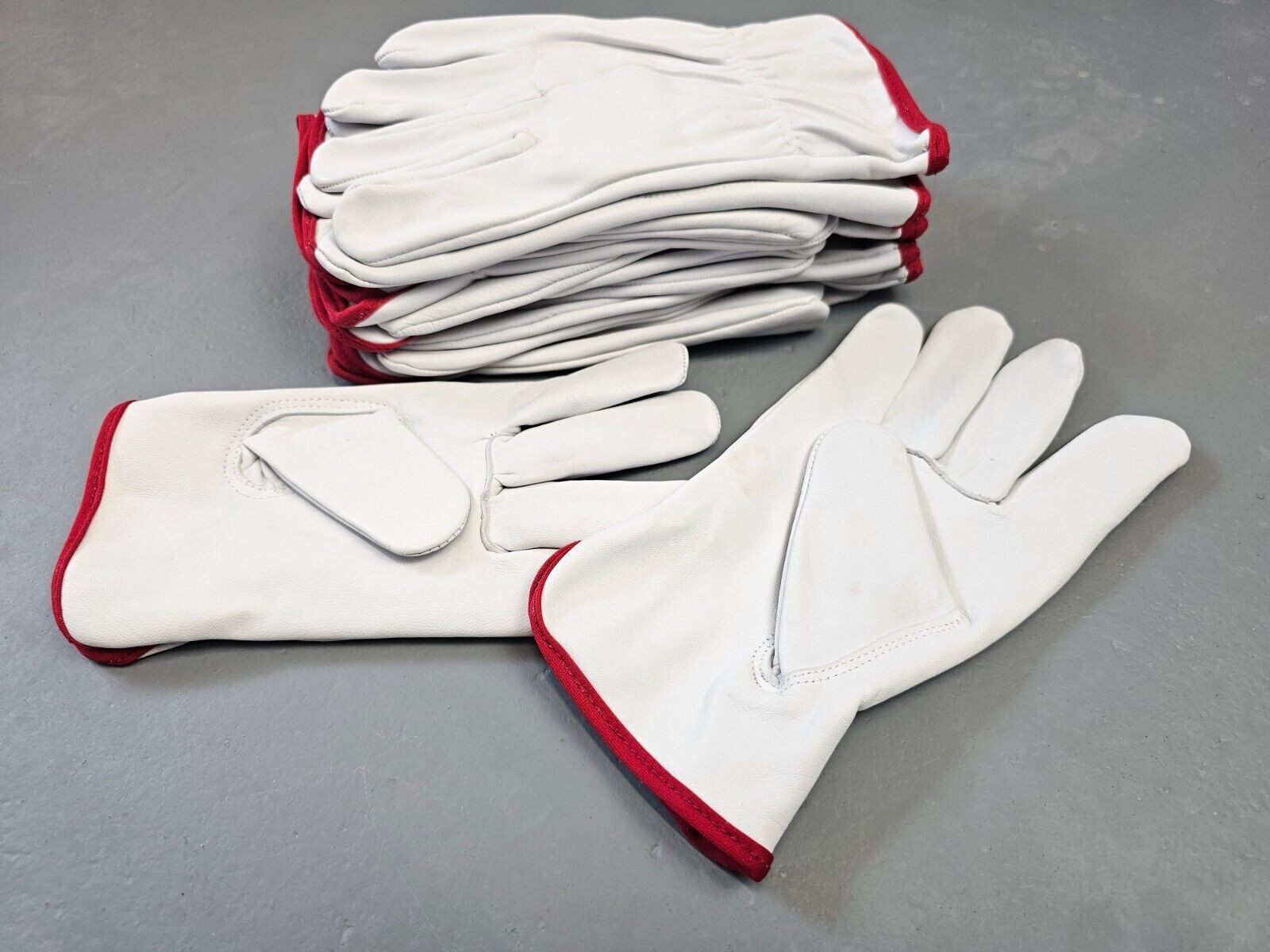 Provellus Arbeitshandschuhe Arbeitshandschuhe Ziegenleder Montagehandschuhe Flexibel L/XL