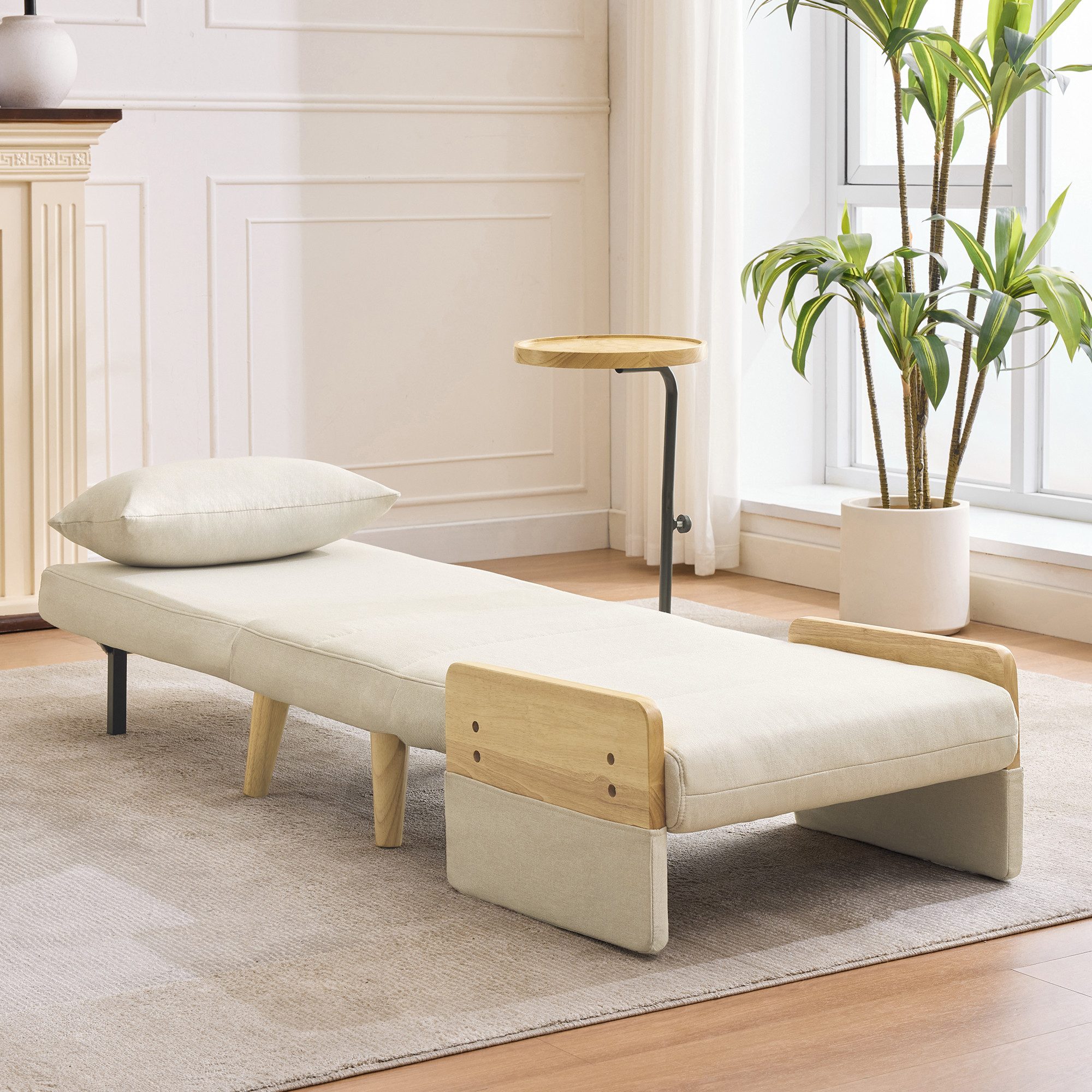 Merax Loungesessel 3-in-1 Schlafsessel Umbausessel mit günstig online kaufen