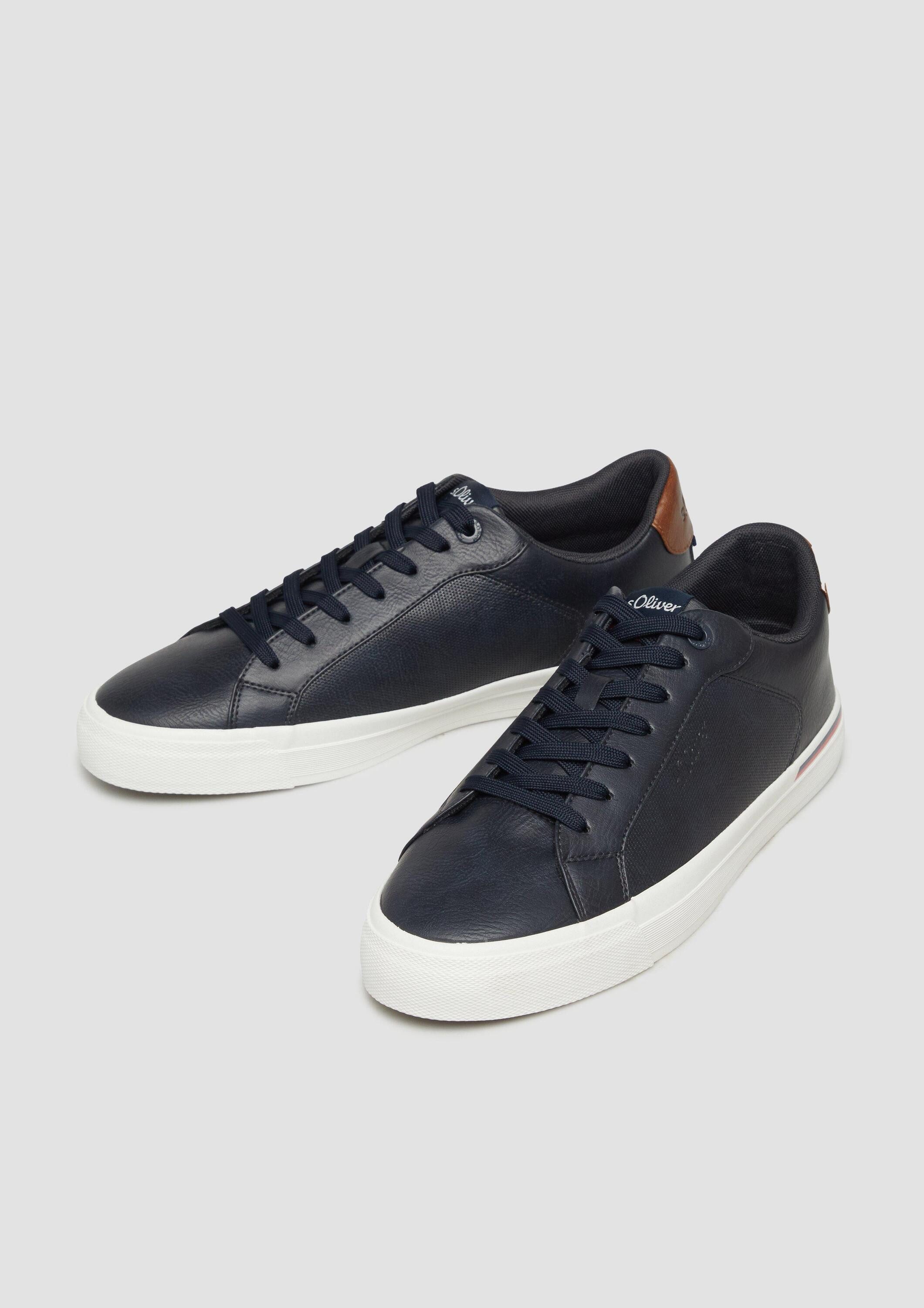 s.Oliver Sneakers Sneaker Sneaker in Leder-Optik