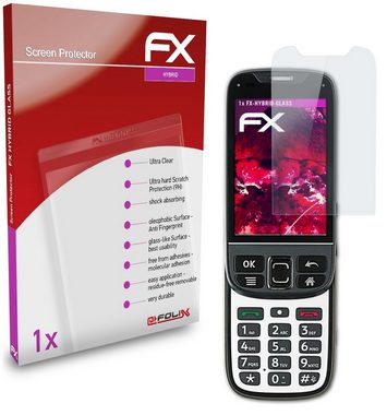 atFoliX Schutzfolie Panzerglasfolie für Doro PhoneEasy 740, Ultradünn und superhart