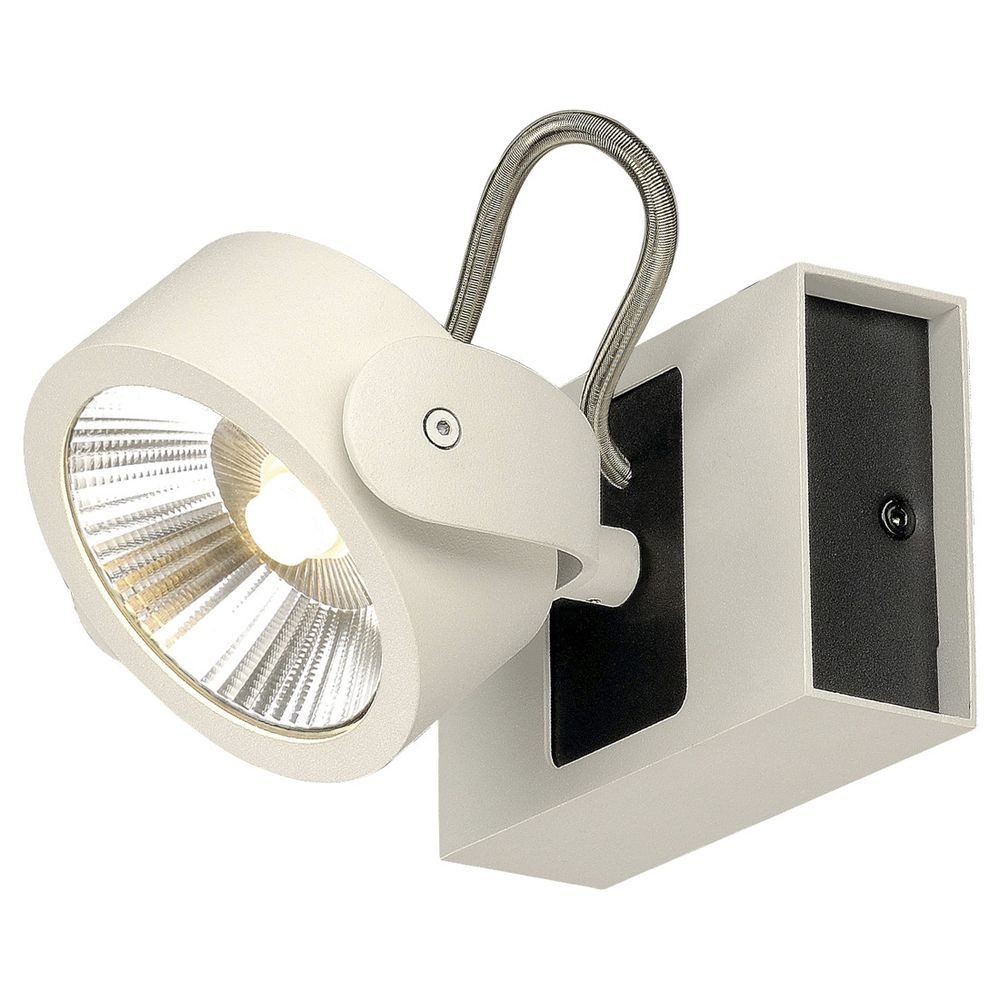 SLV Deckenstrahler LED Wand- und Deckenleuchte Kalu, 3000K, dimmbar, LED