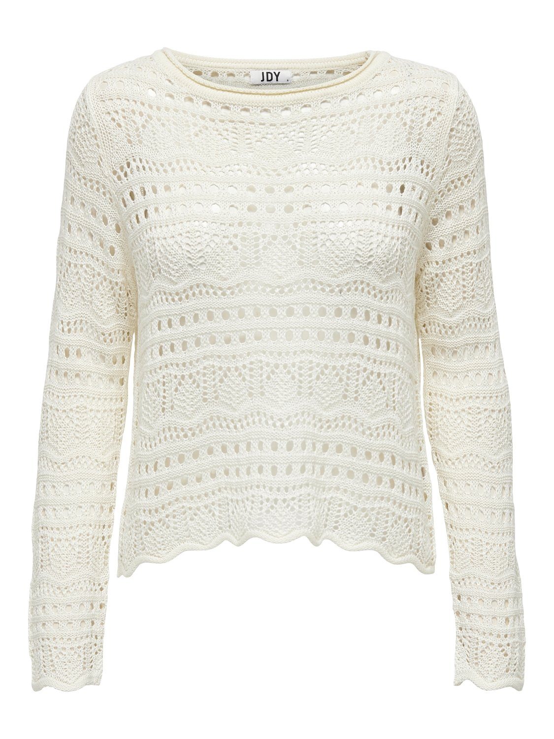 Rundhalspullover JDYSUN LAY L/S BOATNECK PULLOV. KNT NOOS