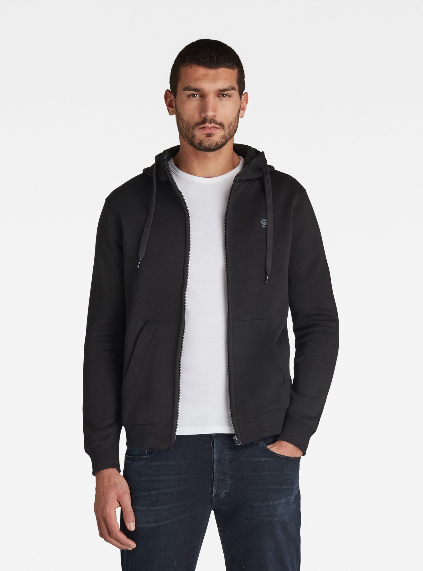 G-STAR Longpullover Premium Core Hooded Zip Sweater günstig online kaufen