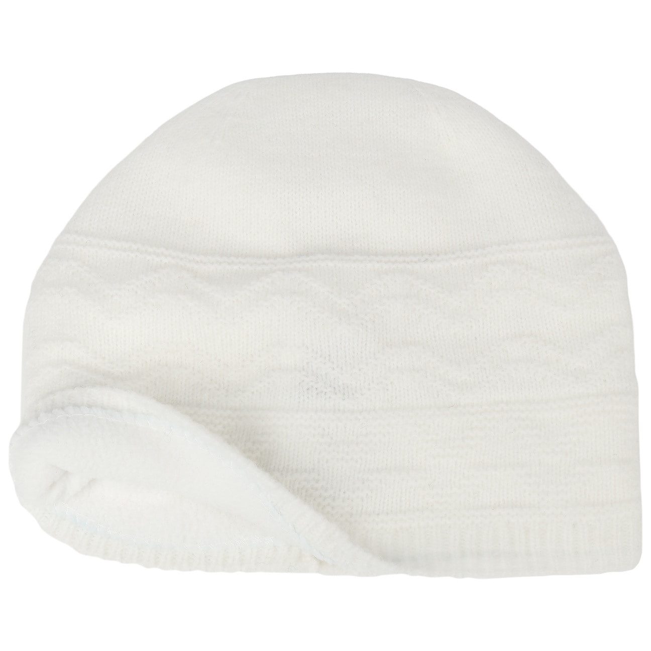 Seeberger Beanie (1-St) Strickmütze mit Futter