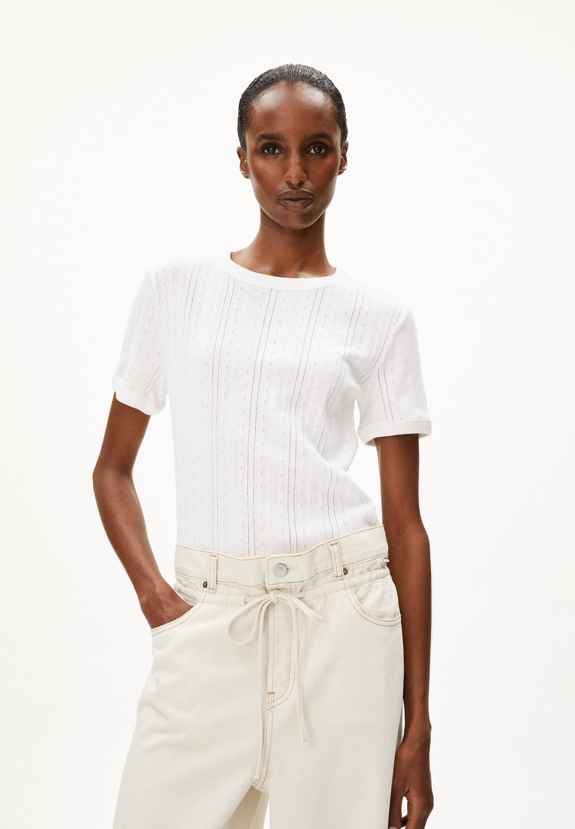 Armedangels T-Shirt MAHERAA T-Shirt aus Bio-Baumwolle Slim Fit (Slim Fit) R günstig online kaufen