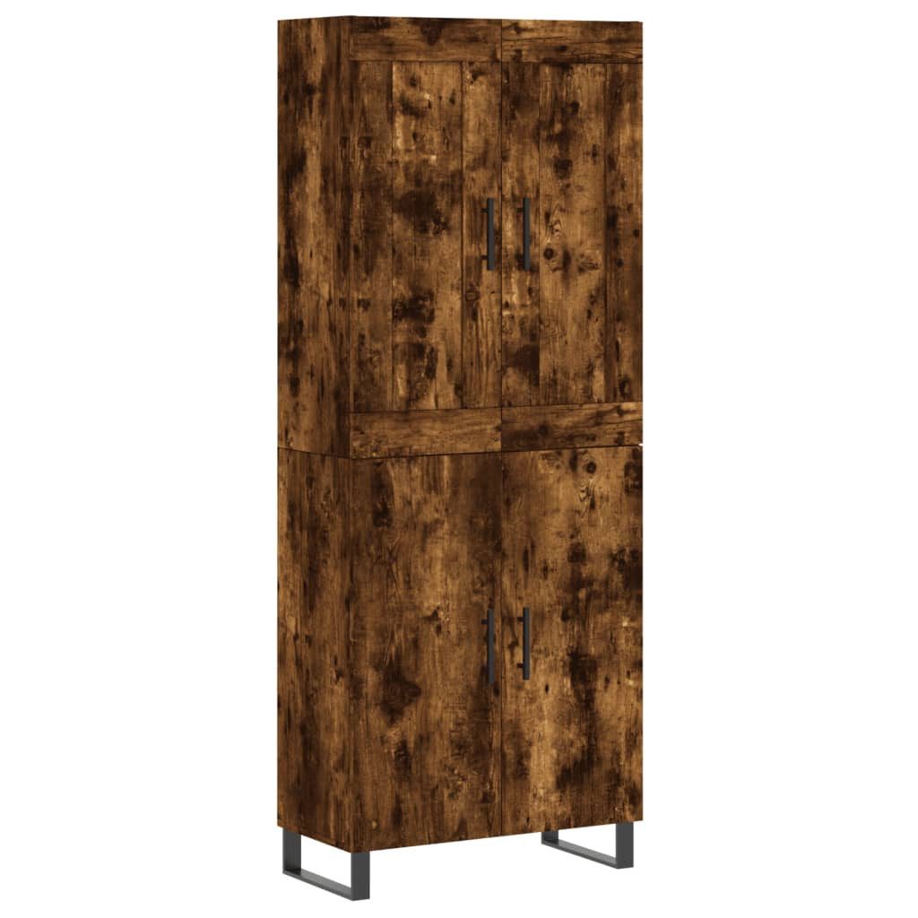 vidaXL Highboard Highboard Räuchereiche 69,5x34x180 cm günstig online kaufen