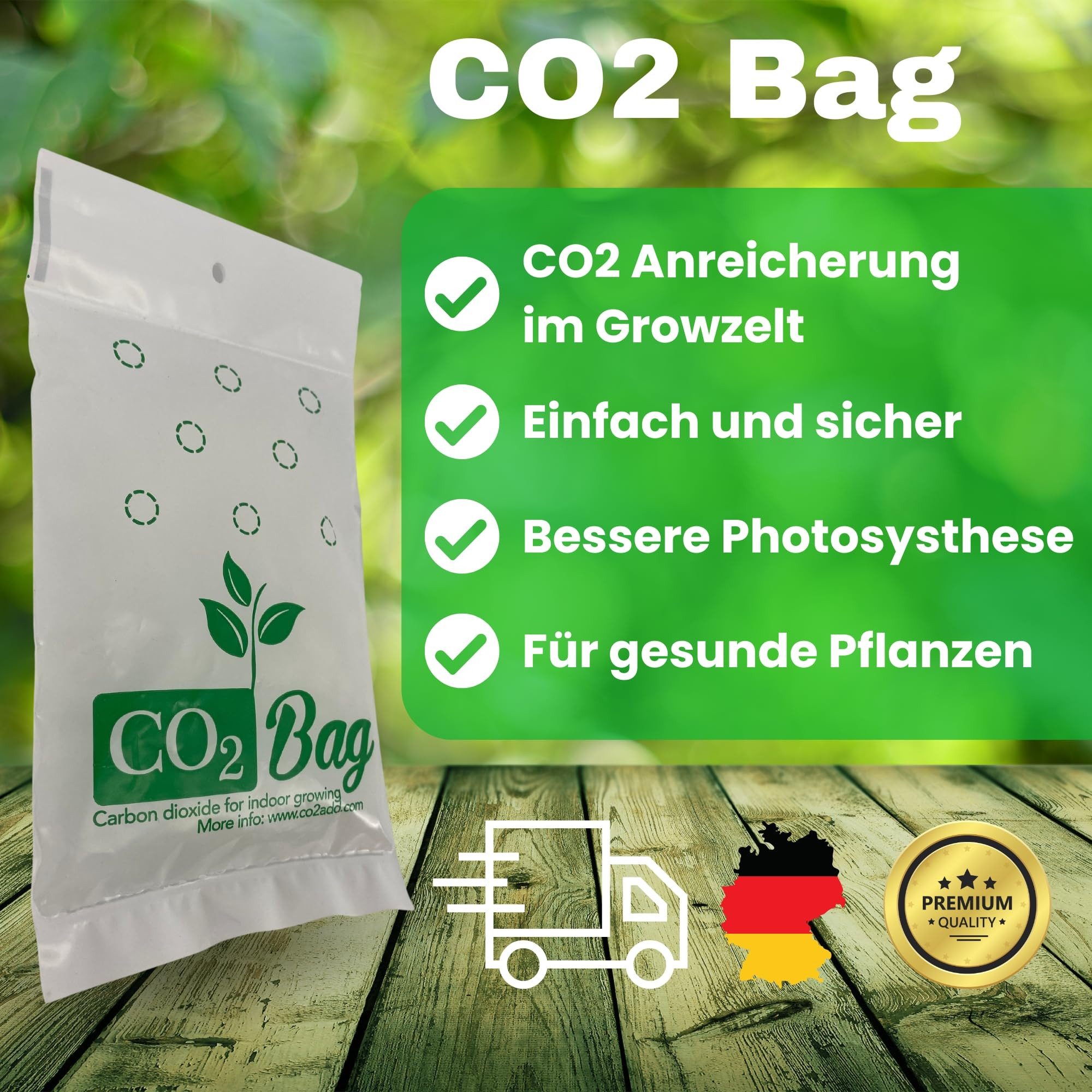 TronicXL Kräuterdünger 2 Stück CO2 Bag günstig online kaufen