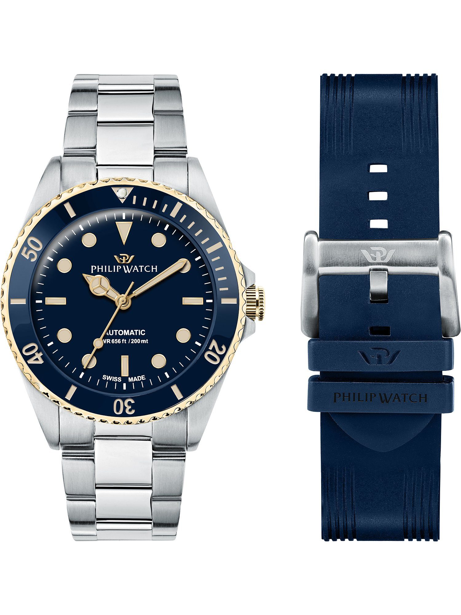 PHILIP WATCH UHREN Chronograph Philip Watch Herren-Uhren-Sets Analog Automa günstig online kaufen