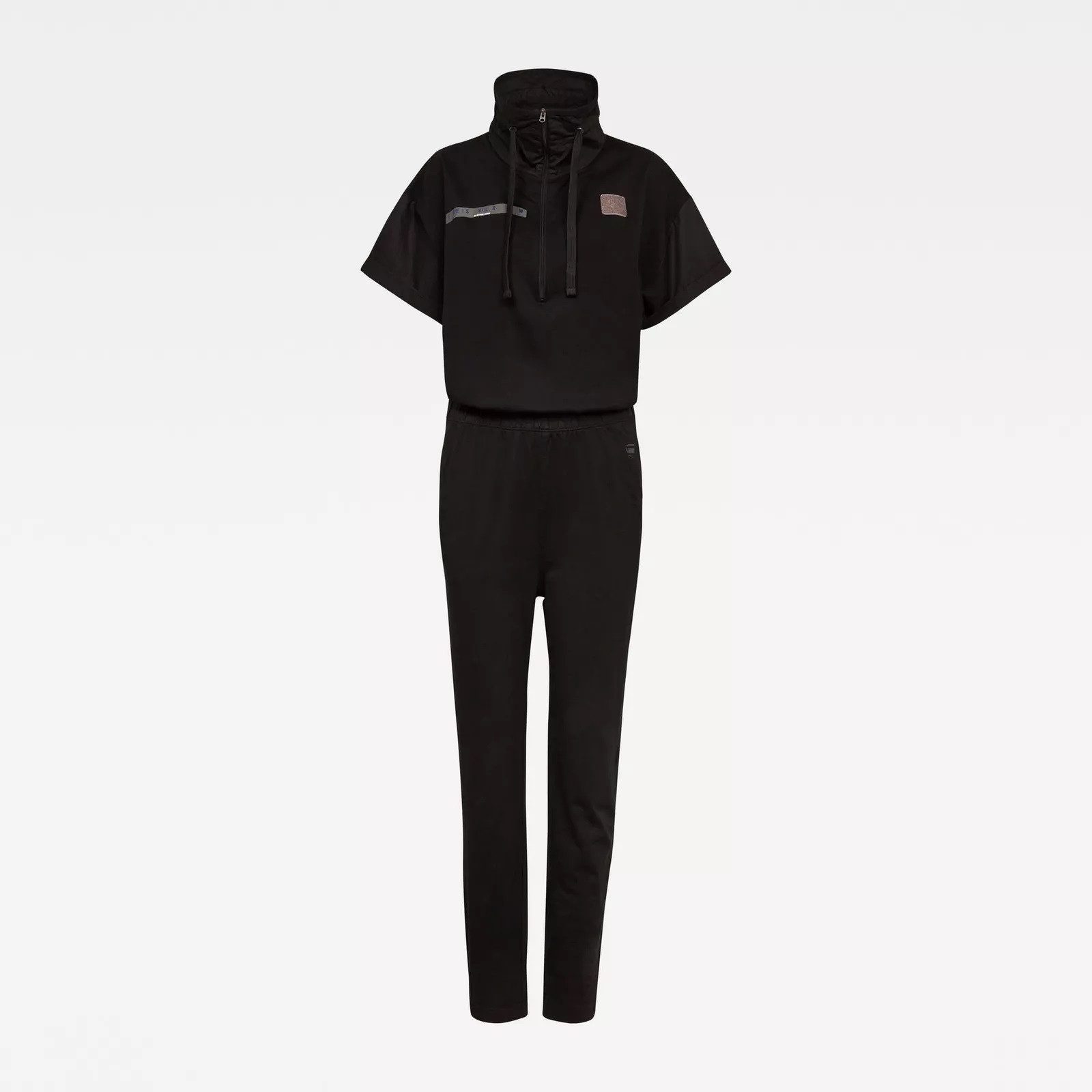 G-STAR Jumpsuit Damen Utility Jumpsuit Funnel wmn Sleeve DK (1-tlg) Black J günstig online kaufen