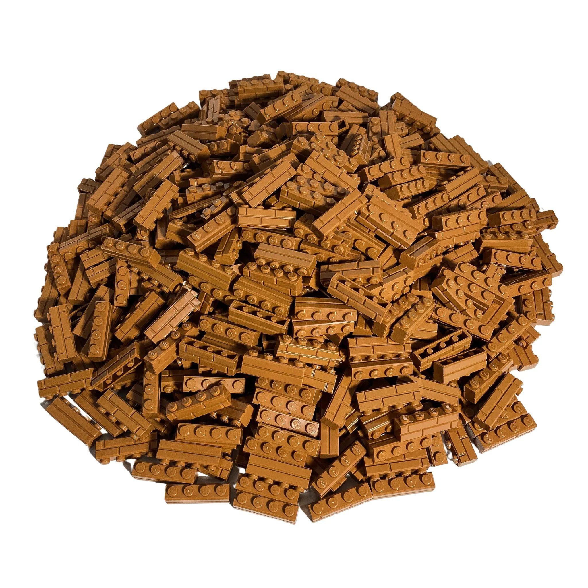 LEGO® 50x Mauerstein 1x4, Nougat Spielbausteine günstig online kaufen