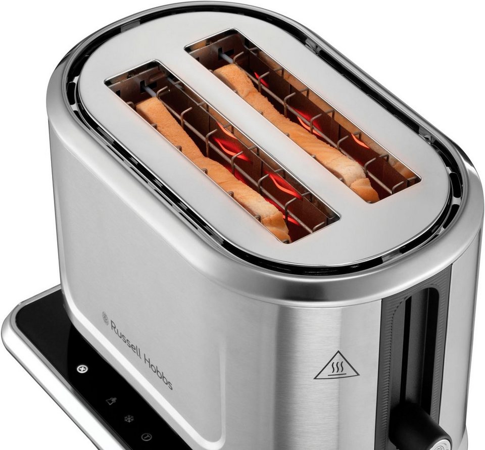RUSSELL HOBBS Toaster Attentiv 26210-56, 2 lange Schlitze, für 2 Scheiben,  1640 W, Auch als Serie erhältlich inkl. Wasserkocher & Kaffeemaschine