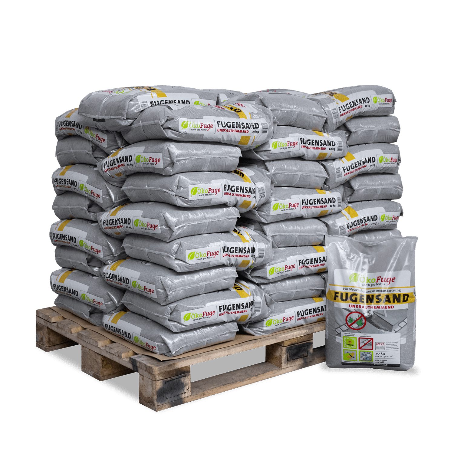 Fugensand Fugensand Anthrazit (Palette, 50-St)
