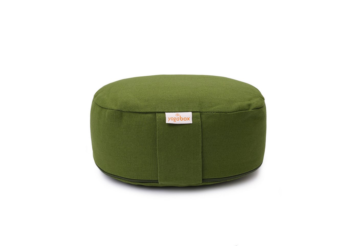 yogabox Yogakissen Yogilino® Reise Meditationskissen mini oval BASIC, robust, anpassbare Füllmenge