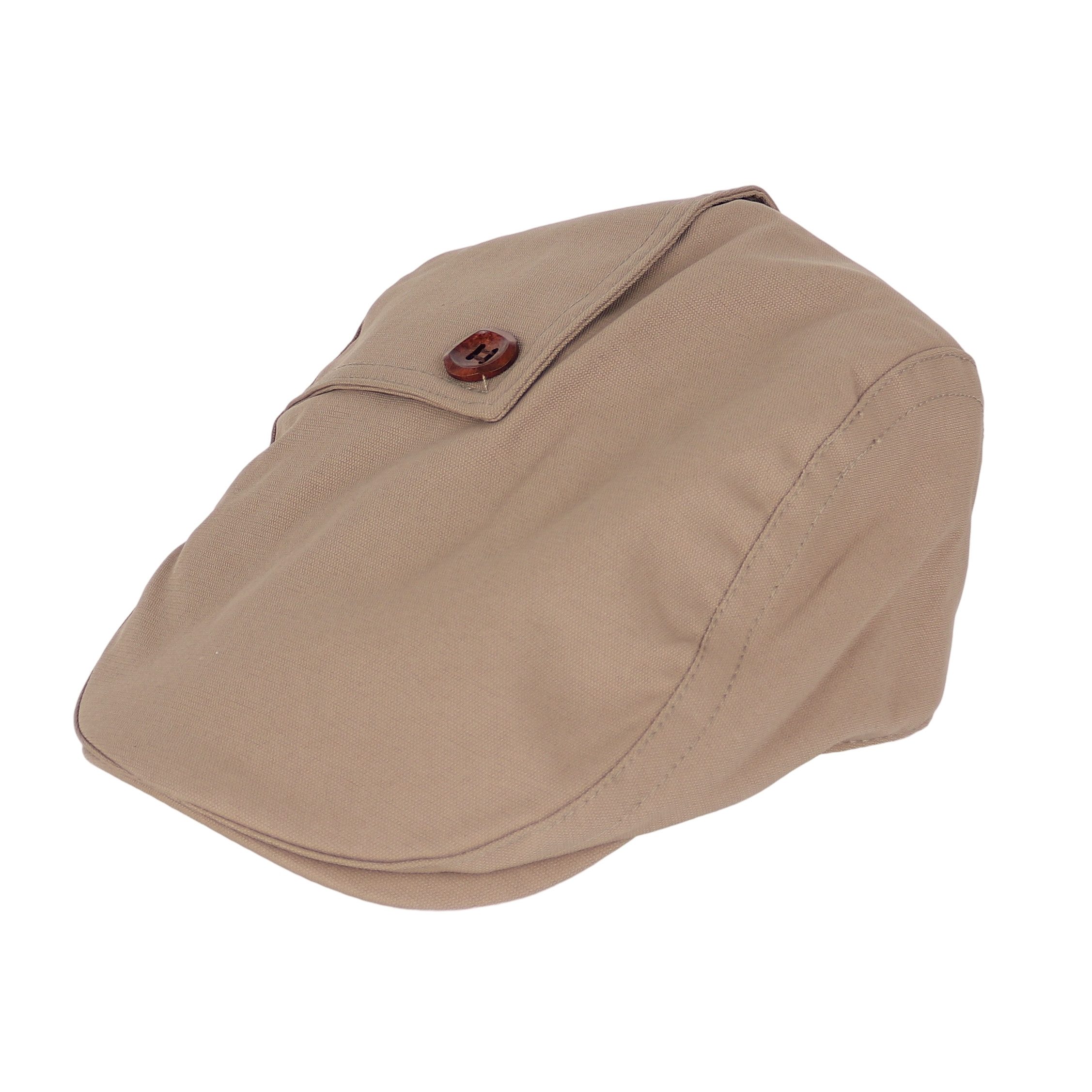 MIRROSI Schiebermütze Herren mit Shirm, gefütterte Flatcap mit Knopfdetail (Herrenmütze, Outdoor Cap, Gastby Cap, Feldmütze) Atmungsaktiv, Einheitsgröße, Unisex, Damen Herren
