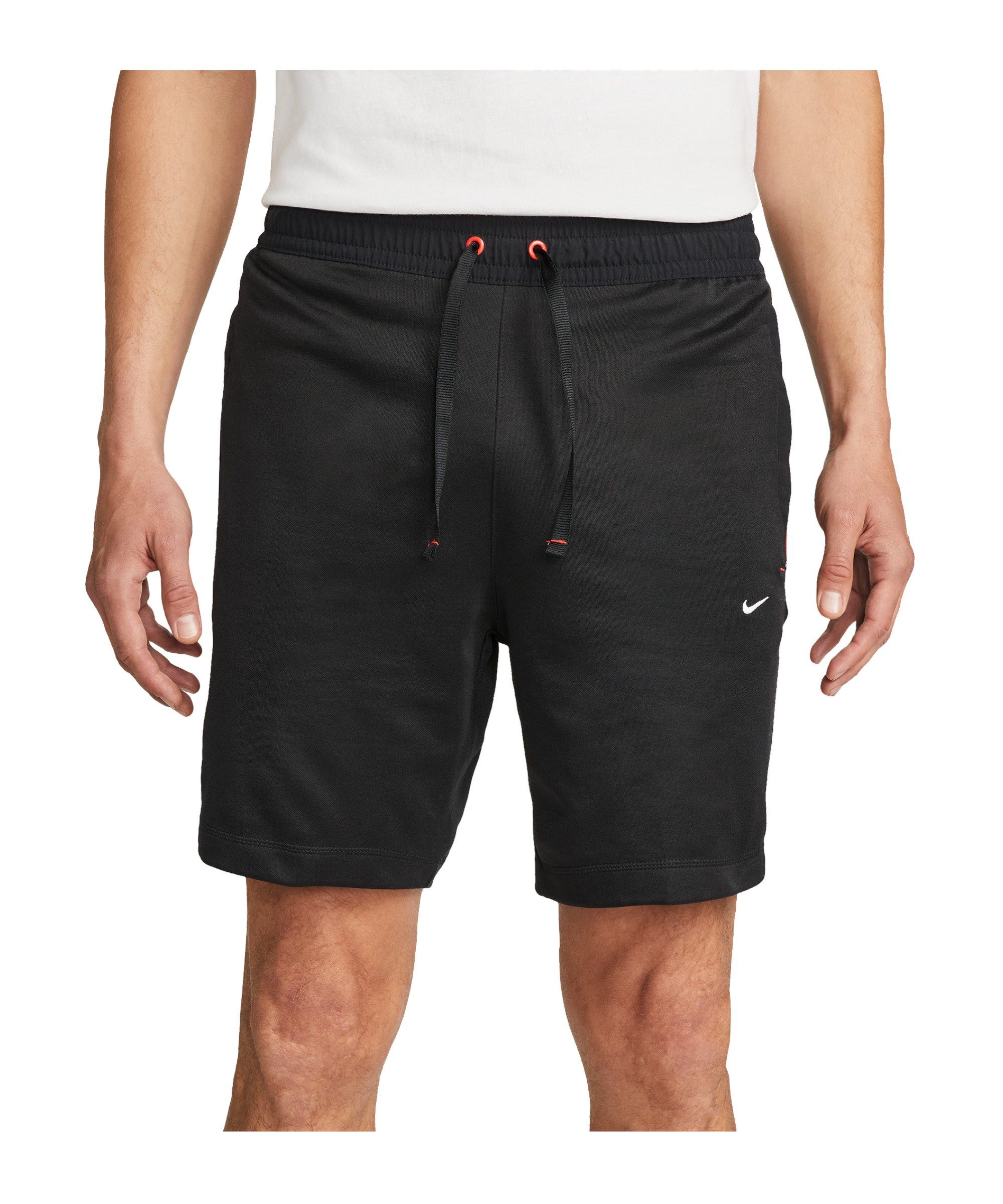Nike Sportswear Jogginghose F.C. Tribuna 8in Short schwarzrotweiss