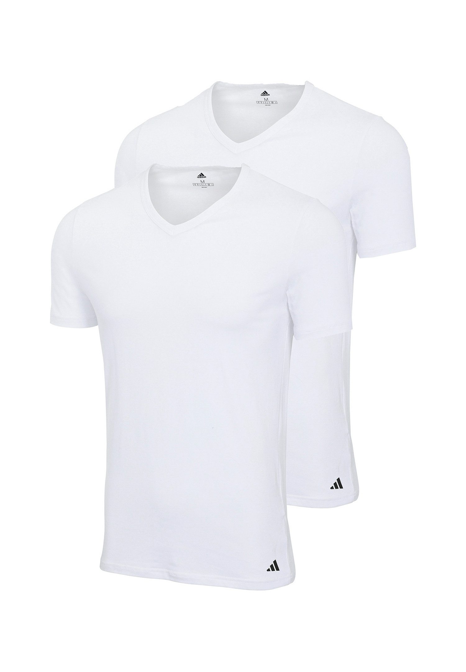adidas Performance Poloshirt T-Shirt Basic V-Neck 2P (Packung, 2-tlg., 2er- günstig online kaufen