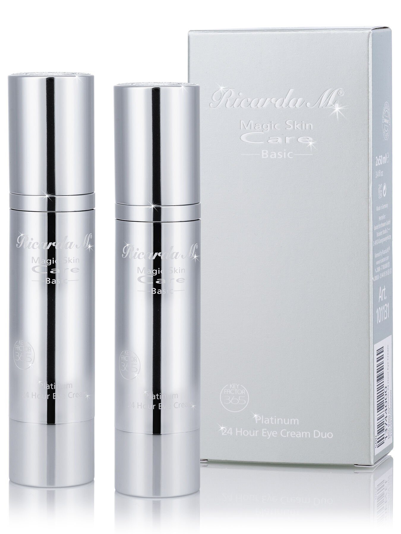Anti-Aging-Augencreme "MSC Platinum 24 Hour Eye Cream"