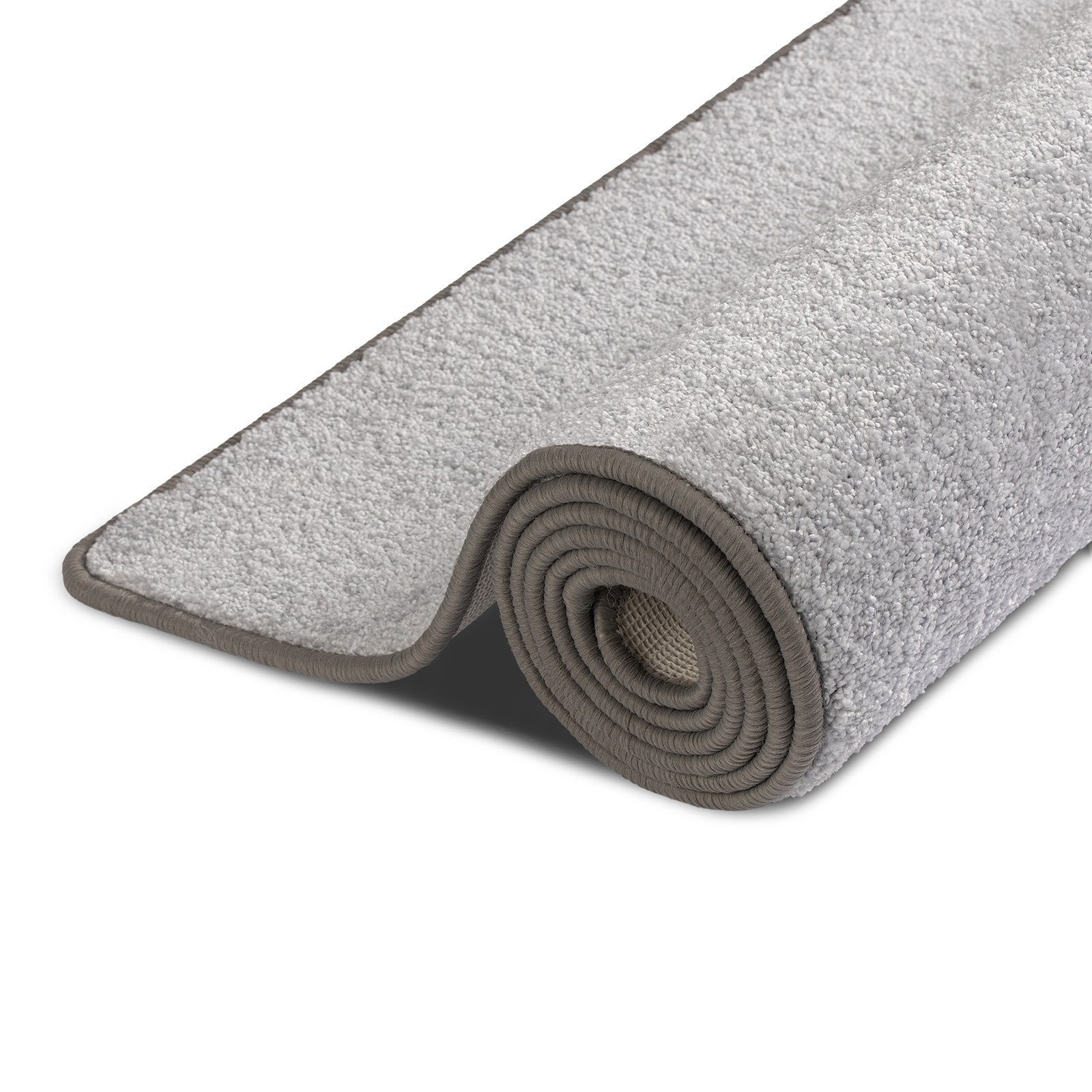 Karat Hochflor-Bettumrandung Marseille, Bettläufer in verschiedenen Farben, Höhe 13.5 mm, (3-tlg), Velours