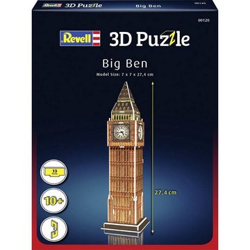 Revell® 3D-Puzzle 3D-Puzzle Big Ben, Puzzleteile