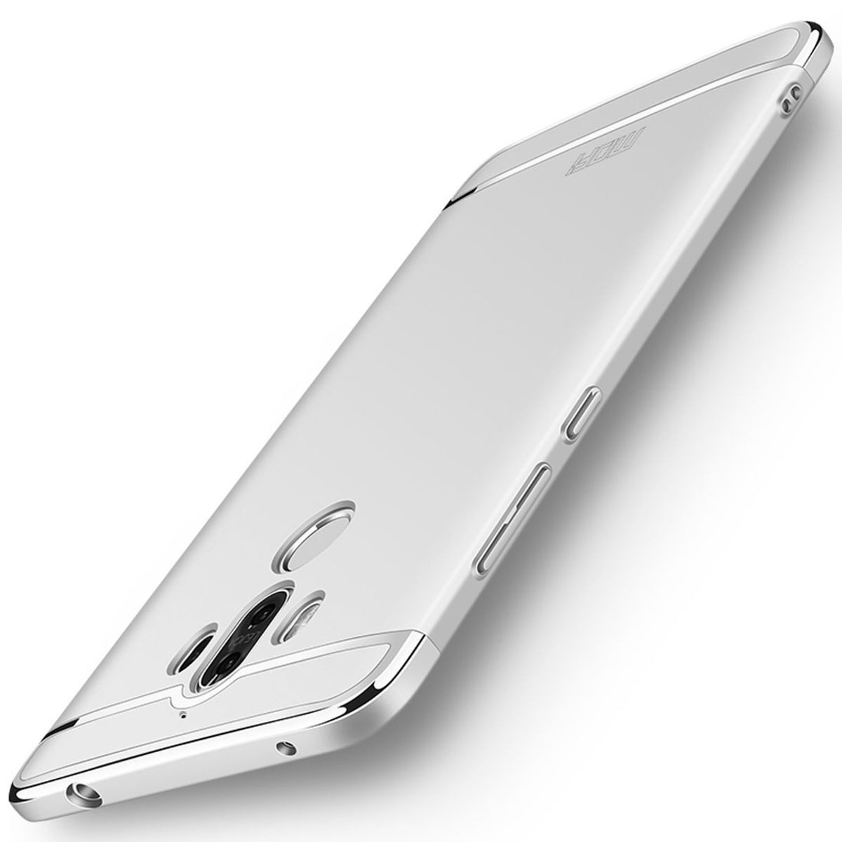 König Design Handyhülle Huawei Mate 10, Huawei Mate 10 Handyhülle Backcover Silber