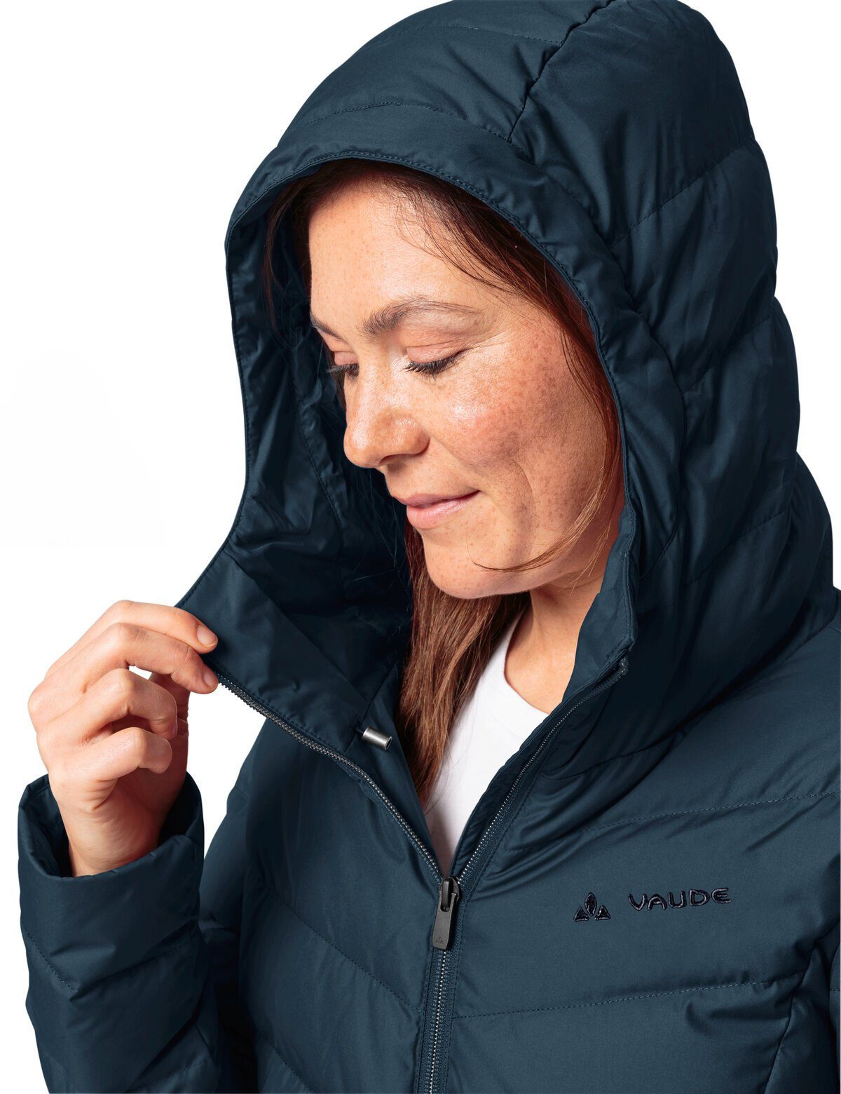 (1-St) dark kompensiert VAUDE Annecy Coat Women's Down sea Klimaneutral uni Outdoorjacke