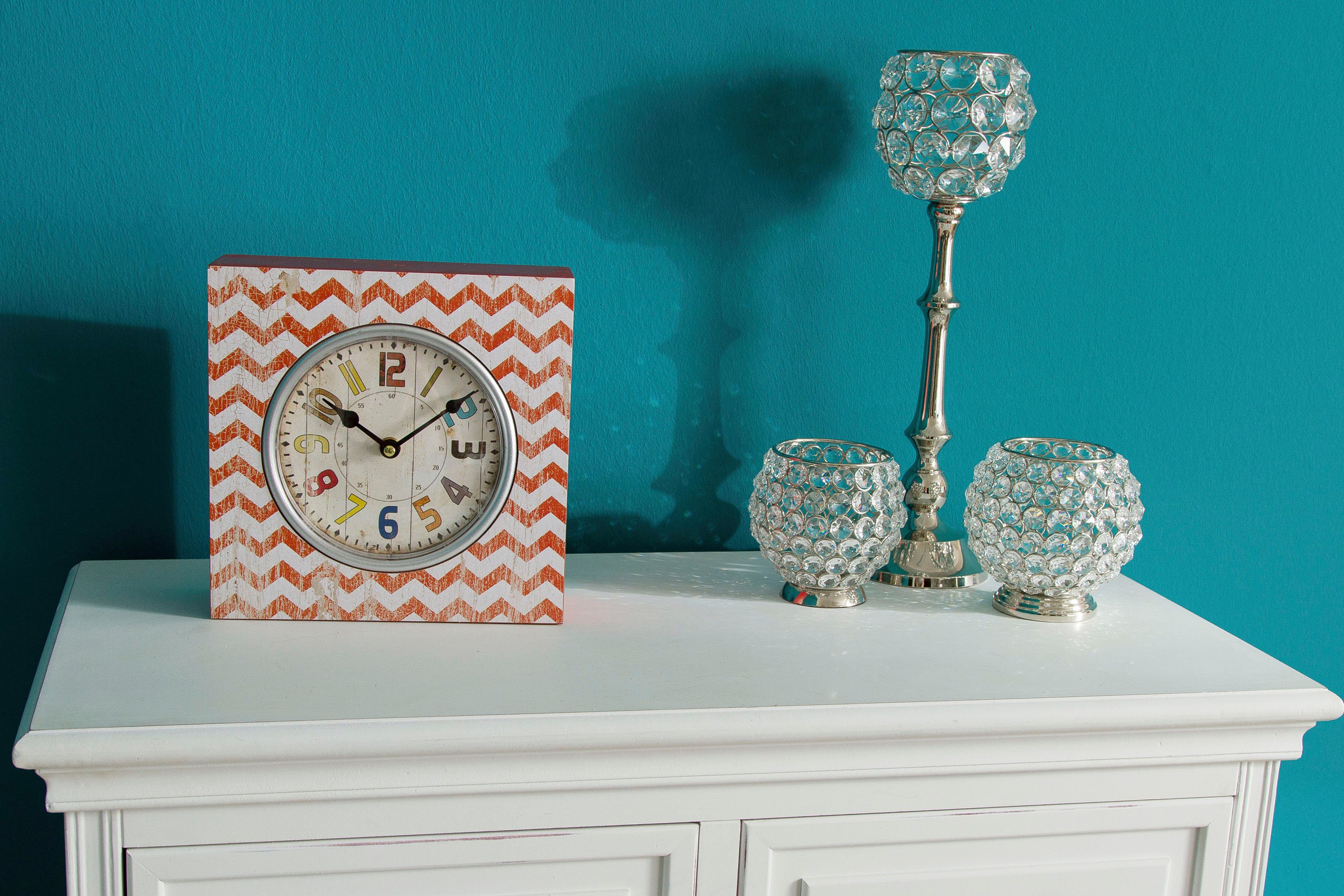 Myflair Möbel & Accessoires Tischuhr - Orange- günstig online kaufen