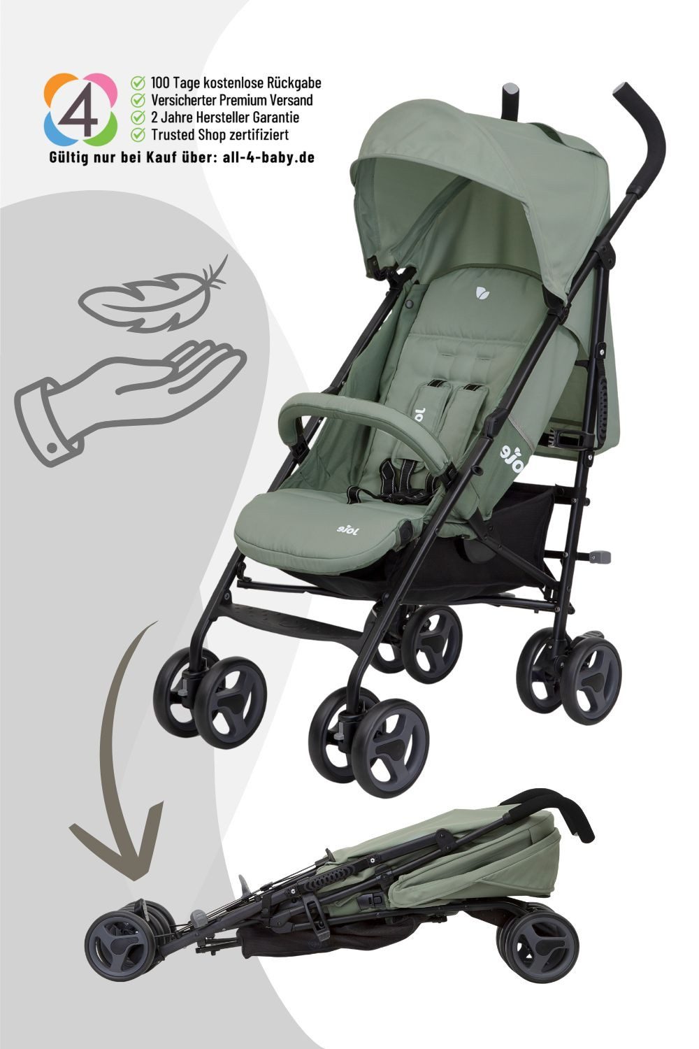 Joie Kinder-Buggy Nitro LX Buggy / Schirmbuggy