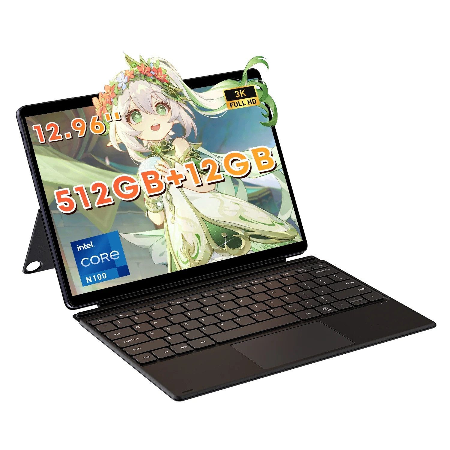 Hi10 Max -2in1 Notebook-Prozessor Intel N100 Bildschirm Windows 11 Notebook