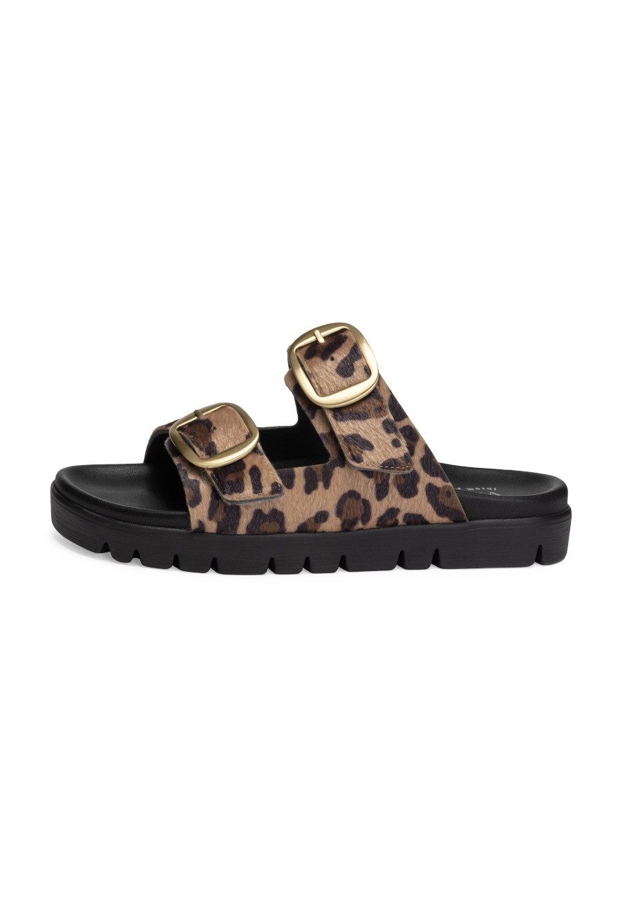 vitaform Damen Pantoletten Textil Pantolette
