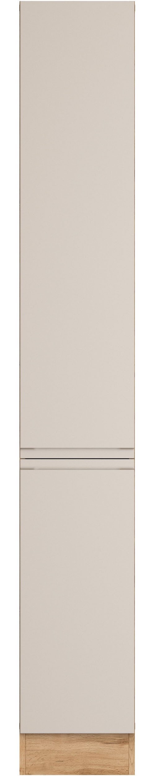 KOCHSTATION Apothekerschrank KS-Virginia,neu in verbesserter Ausführung (Stauraum, Softclose) Breite 30 cm, Höhe 200 cm, 2 Auszüge, Soft-Close-Funktion – Bild 4 von 5