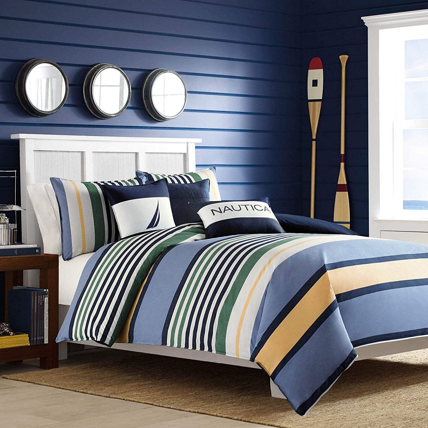 NAUTICA HOME Bettwäsche Nautica, Satin, 2 günstig online kaufen