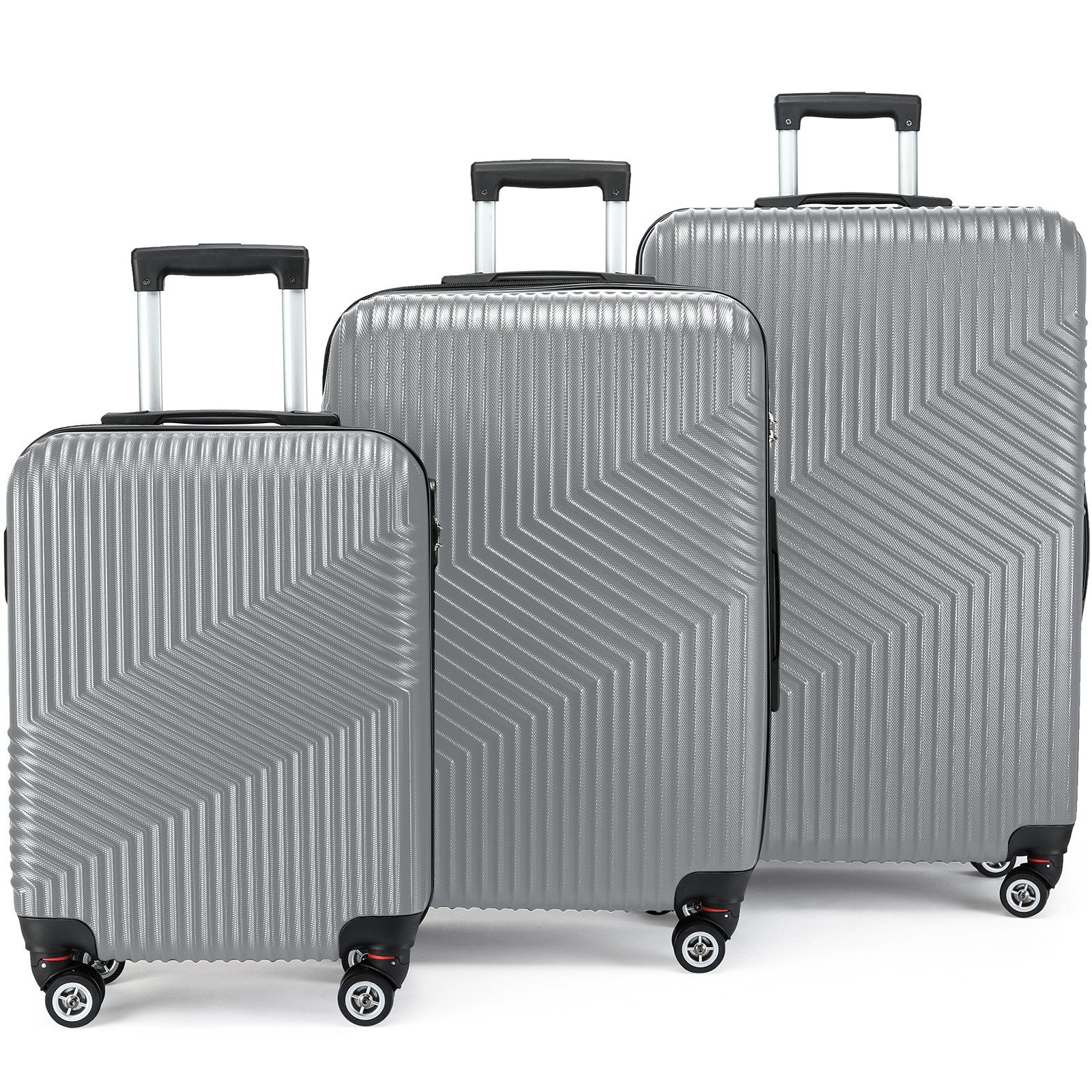 Frentree Koffer Robuster Reisekoffer, 4 Rollen, Trolley (3 Größen: Handgepä günstig online kaufen