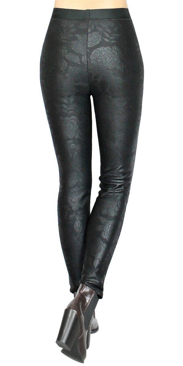 dy_mode Thermohose Gefütterte Damen Thermohose Thermo Leggings mit Innenfutter Gefüttert