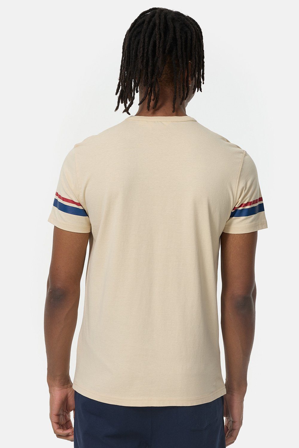 Sand/Navy/Red CREICH Lonsdale T-Shirt