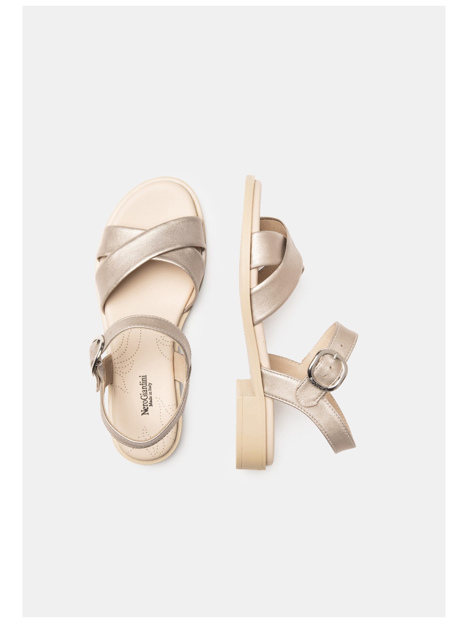 Nero Giardini Nero Giardini Sandalen Leder Riemchensandale